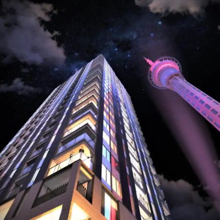 Stunning Skytower And City View 2 Bedroom Apartment Auckland Exterior photo